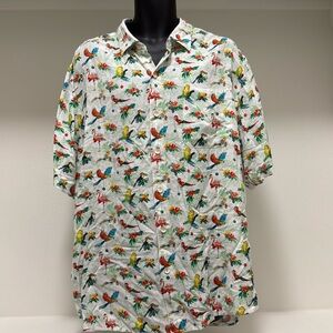 New Tommy Bahama Veracruz Cay Holiday Birds Men’s Size XL